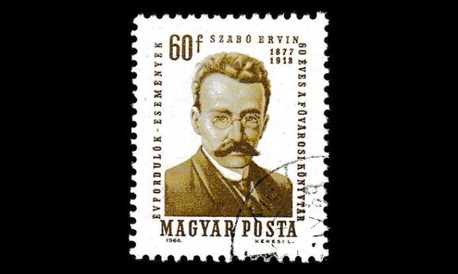 Unkari 2067 o Metropolitan Ervin Szabó -kirjasto 60v (1964)