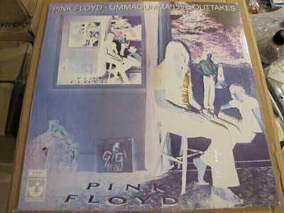 Pink Floyd Ummagumma live outtakes lp muoveissa