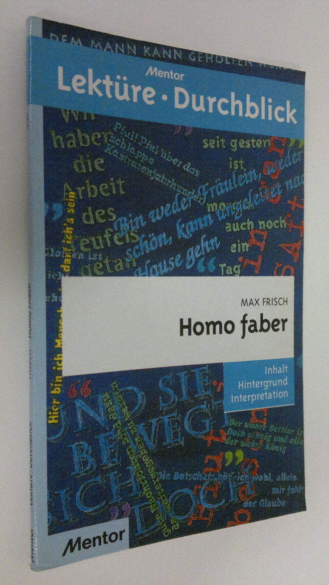 Hildegard Hain : Max Frisch - Homo Faber : Inhalt, Hinter...