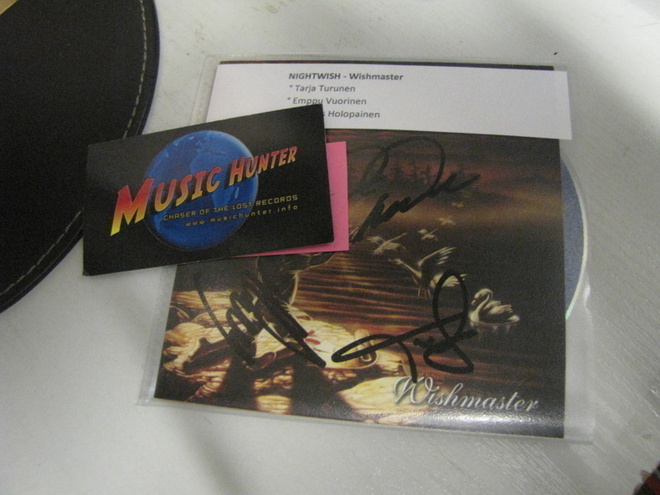 NIGHTWISH-WISHMASTER CD SLEEVE TARJAN+TUMAS SAMASSA!!+EMPPU