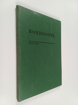 Martti Helle : Rohdosoppi