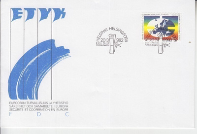 FDC 1992 16 mk etyk.