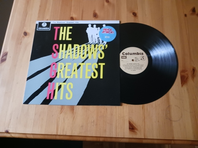 Shadows – Greatest Hits lp  Rautalanka Rock nm!!