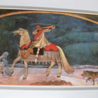 Akseli Gallen-Kallela Kullervon sotaanlähtö 1901 kulkematon - pikkukuva 1