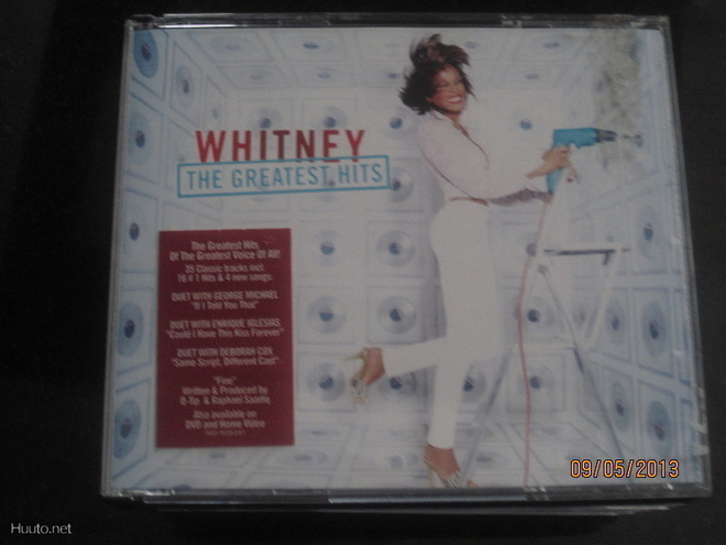 Whitney Houston - The greatest hits PAKSUT KANNET