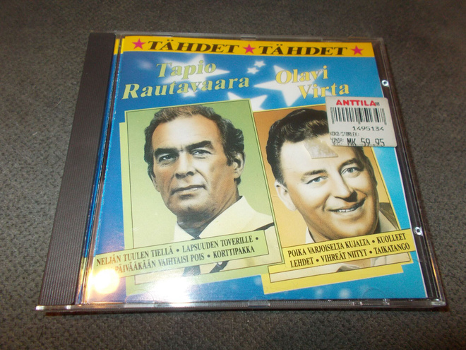 CD TÄHDET TÄHDET ** T.RAUTAVAARA / O.VIRTA **