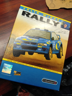 Big box colin mcrae rally pc