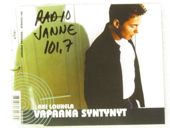 Aki Louhela • Vapaana Syntynyt CD-Single