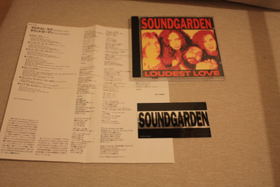 Soundgarden – Loudest Love CD *JAPANI*