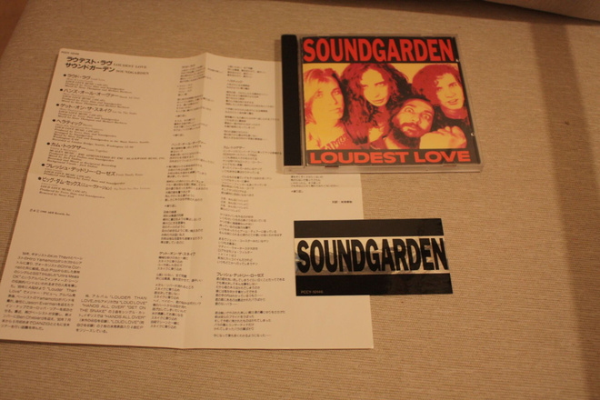 Soundgarden – Loudest Love CD *JAPANI*