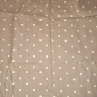 Beige valkoinen polka dot pöytäliina 180x133cm - pikkukuva 2