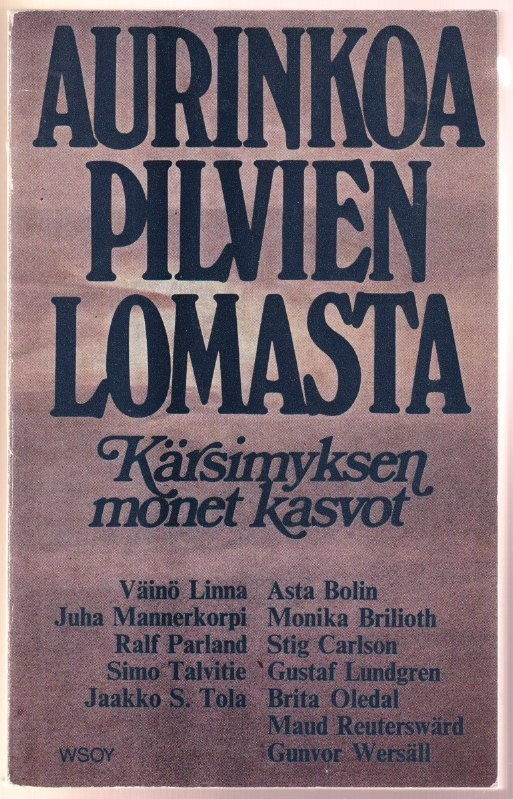 Simo Talvitie (toim.): Aurinkoa pilvien lomasta
