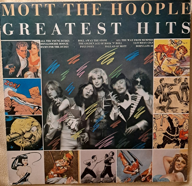 MOTT THE HOOPLE : GREATEST HITS   LP