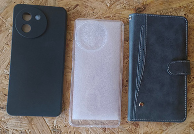 Doogee Note 59 Pro+ (Plus) - suojakuori - suojakotelo -3 kpl