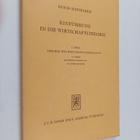 Erich Schneider : Einfuhrung in die Wirtschaftstheorie 1.... - pikkukuva 1