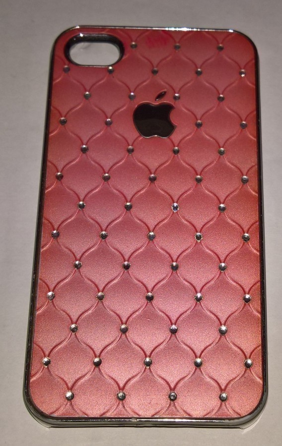 iPHONE 4 KÄNNYKÄN KUORI APPLE PINKKI  KUORI