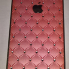 iPHONE 4 KÄNNYKÄN KUORI APPLE PINKKI  KUORI - pikkukuva 1