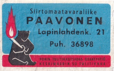 Paavonen, Lapinlahdenk. 21  b511