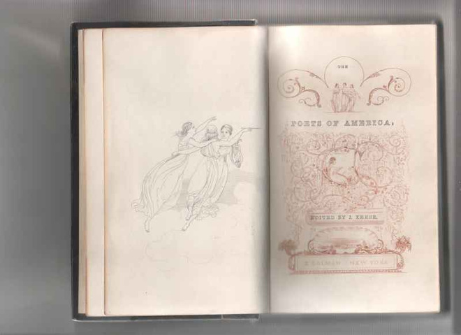 KEESE,JOHN (Edit):The Poets of America,New York:1840,1st ed.