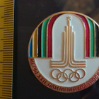 Pinssi rintamerkki olympialaiset 1980 Moskova - pikkukuva 1