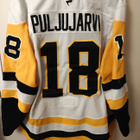 Jesse Puljujärvi  #18 Pittsburgh Penguins gameworn pelipaita - pikkukuva 2