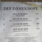 Def Dames Dope: Out Of My Mind CDS - pikkukuva 2