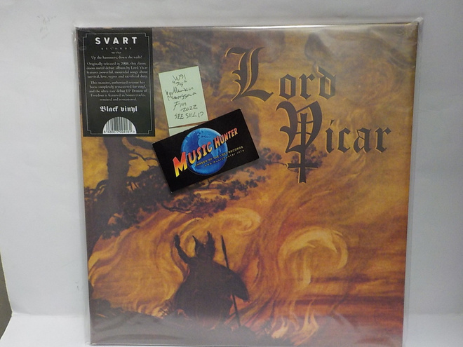 LORD VICAR - FEAR OF PAIN UUSI 2LP