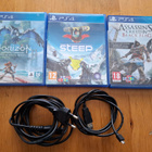 Playstation 4 500gb +kuvan pelit ja johdot. - pikkukuva 2