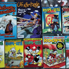 ALBUMEJA ja SARJAKUVALEHTIÄ LUCKY LUKE ASTERIX ym 26 kpl - pikkukuva 1