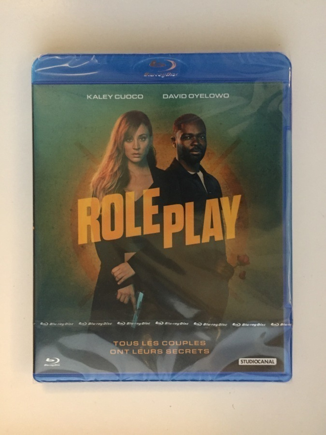 Role Play (Blu-ray) Kaley Cuoco (2024) UUSI