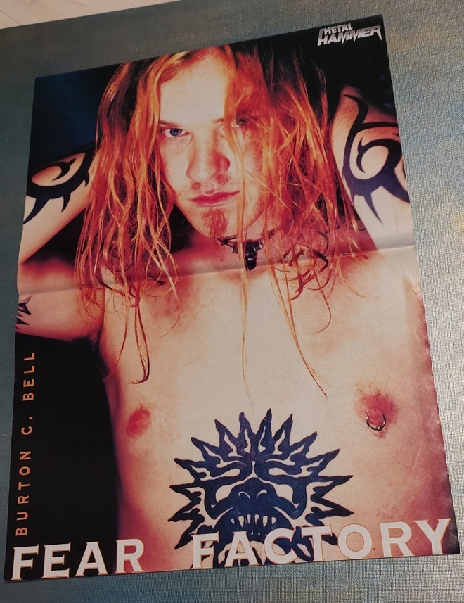 Fear Factory - Burton : Posteri 90 -luvulta