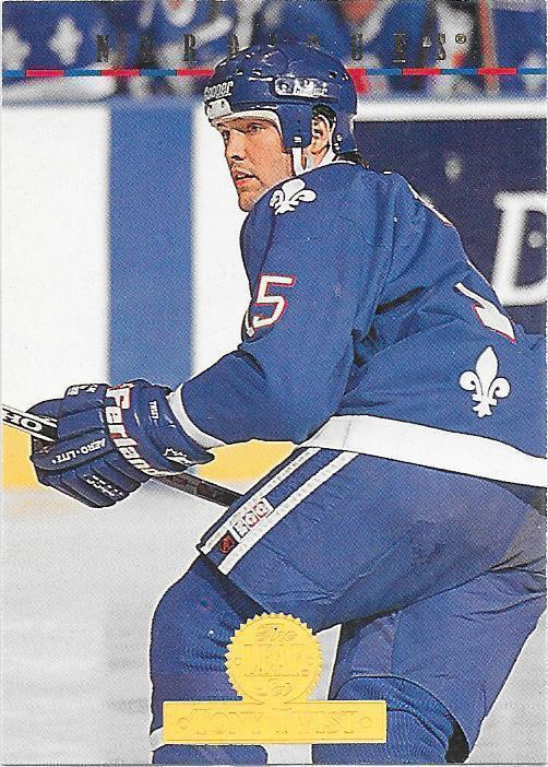 1994-95 LEAF #13 Tony Twist Quebec Nordiques Gooni