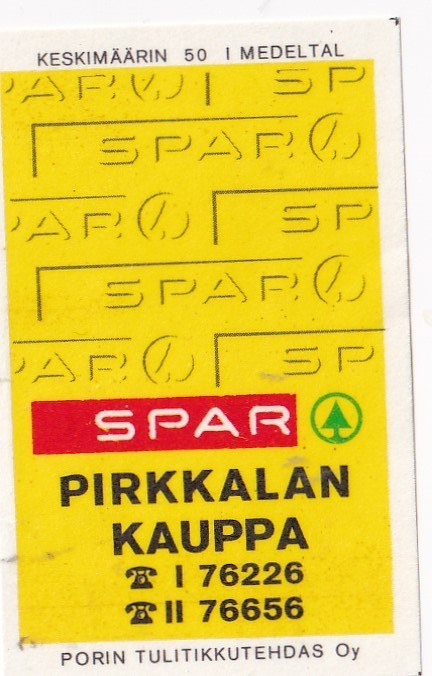 Pirkkala, Pirkkalan kauppa  , SPAR   b548