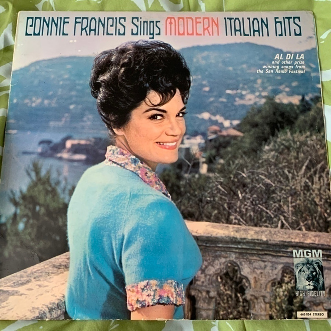 CONNIE FRANCIS: Sings modern Italian hits * GER 1962