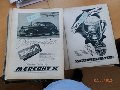 Hakkapeliitta-lehtiä vuodelta 1939.