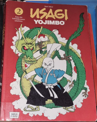 KIRJA Usagi Yojimbo 2 Ärjyvän lohikäärmeen salaliitto