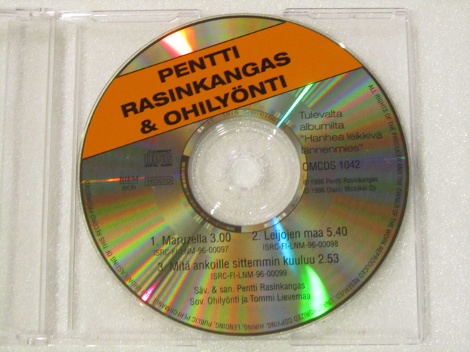Pentti Rasinkangas & Ohilyönti • Maruzella CD-Single