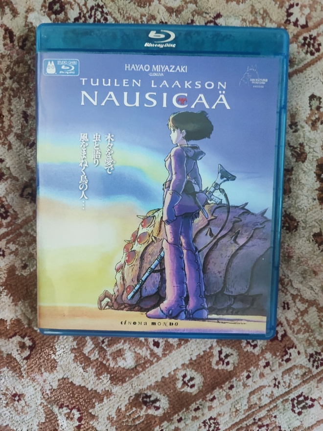 Tuulen laakson Nausicaä BLU-RAY Hayao Miyazaki