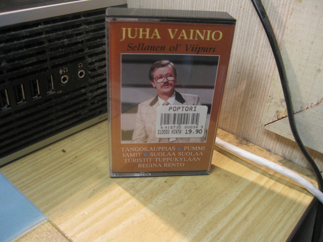 JUHA VAINIO - SELLANEN OL' VIIPURI c-kasetti