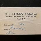 Veikko Takala "Firenze" suuri ja upea öljyvärimaalaus 1962 - pikkukuva 2