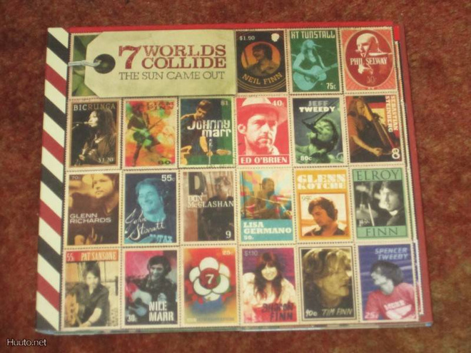 7 WORLDS COLLIDE - THE SUN CAME OUT 2CD crowded house smiths