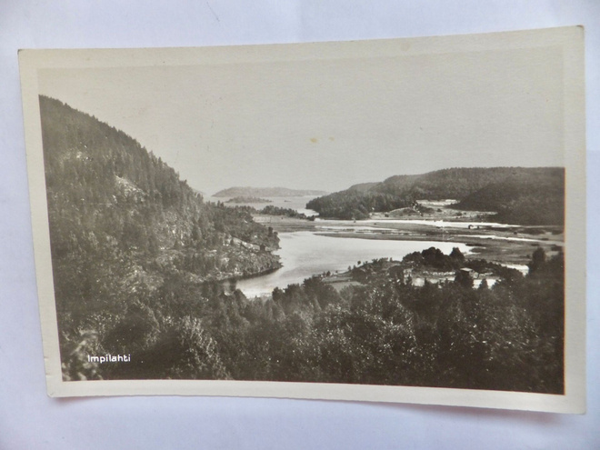 VANHA Postikortti Impilahti Luov Karjala 1931