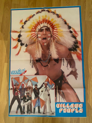 Village People juliste ja Frankie Goes to Hollywood juliste