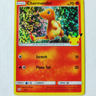 McDonalds 2021 Pokemon 25th Anniversary Holo - Charmander - pikkukuva 1