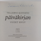 Tellervo Koivisto : Päiväkirjan uudet sivut (signeerattu) - pikkukuva 3