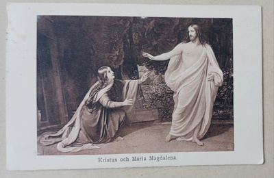 Kristus ja Maria Magdalena, mv pk, p. 1913