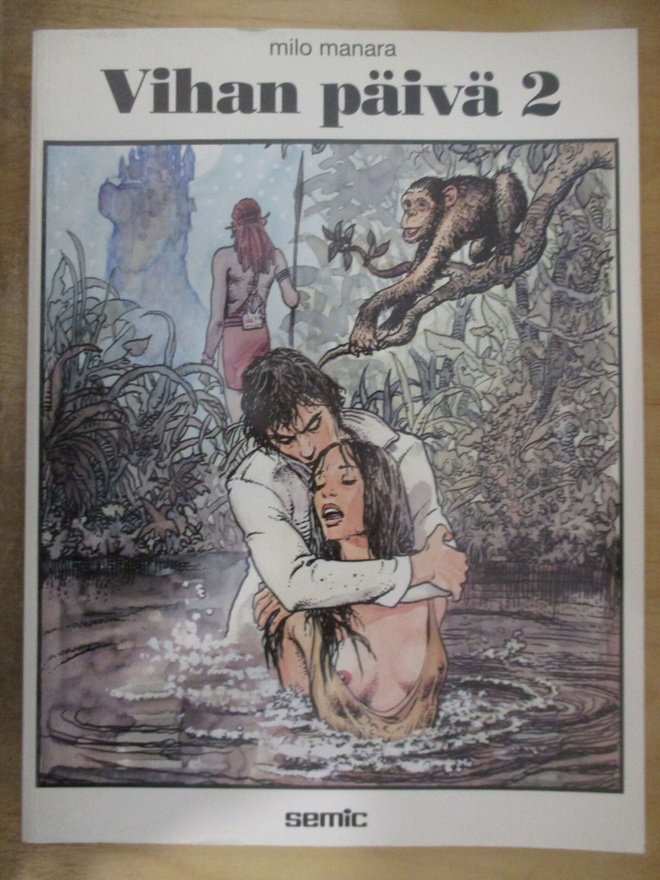 Milo Manara : VIHAN PÄIVÄ 2 (Semic, 1990)