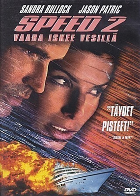 Speed 2 - Vaara Iskee Vesillä - DVD