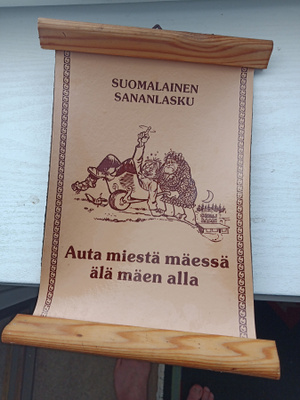 Suomalainen sananlasku -taulu