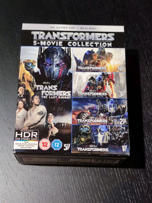 Transformers 5-Movie Collection 4K Ultra HD + Blu-ray